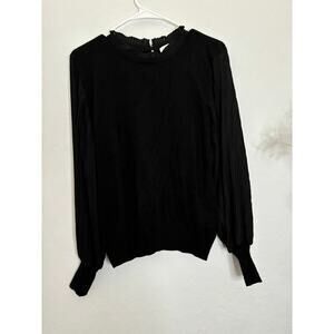 Sioni Long Pleated Sleeve Blouse